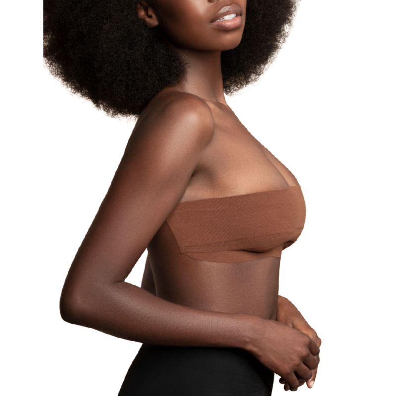 BYE-BRA - KÖRPERBAND 5 M X 6,5 CM + 3 PAAR BRAUNE NIPPELABDECKUNGEN – Bild 6