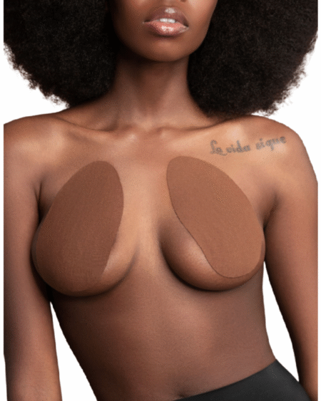 BYE-BRA - BRUSTVERSTRKER + 3 PAARE SATIN BAUN CUP A/C