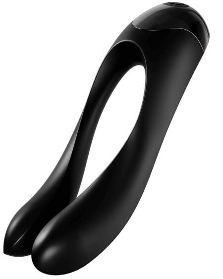 SATISFYER - CANDY CANE FINGERVIBRATOR SCHWARZ