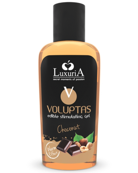 INTIMATELINE LUXURIA - VOLUPTAS ESSBARES MASSAGEGEL MIT WRMENDEM EFFEKT - SCHOKOS 100 ML