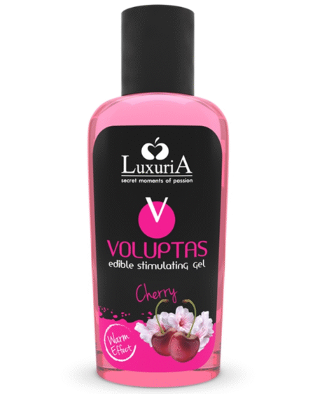 INTIMATELINE LUXURIA - VOLUPTAS ESSBARES MASSAGEGEL MIT WRMENDEM EFFEKT - KIRSCH 100 ML