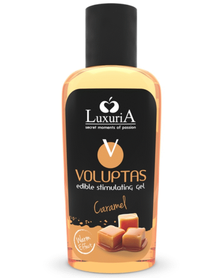 INTIMATELINE LUXURIA - VOLUPTAS ESSBARES MASSAGEGEL MIT WRMENDEM EFFEKT - KARAMELL 100 ML