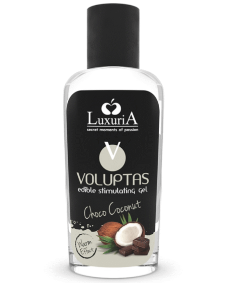 INTIMATELINE LUXURIA - VOLUPTAS ESSBARES MASSAGEGEL MIT WRMENDEM EFFEKT - KOKOSNUSS UND CREME 100 ML