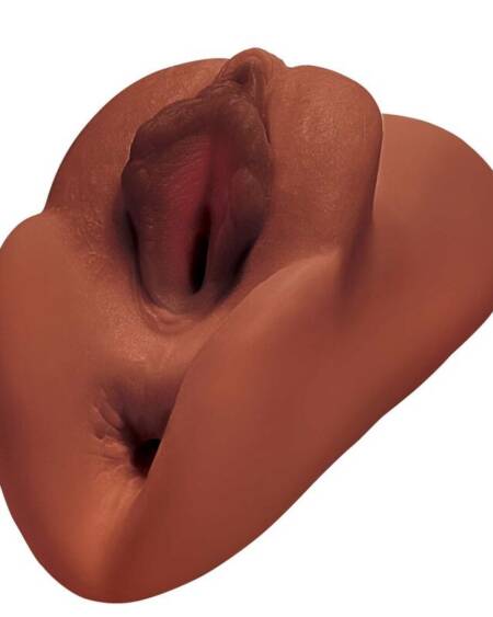 PDX PLUS - PERFECT PUSSY DOUBLE STROKER VAGINA UND ANUS MASTURBATOR BRAUN