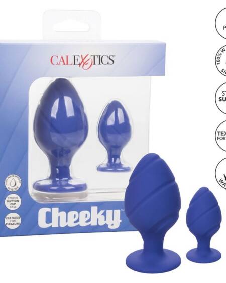 CALEXOTICS - CHEEKY BUTTPLUG LILA