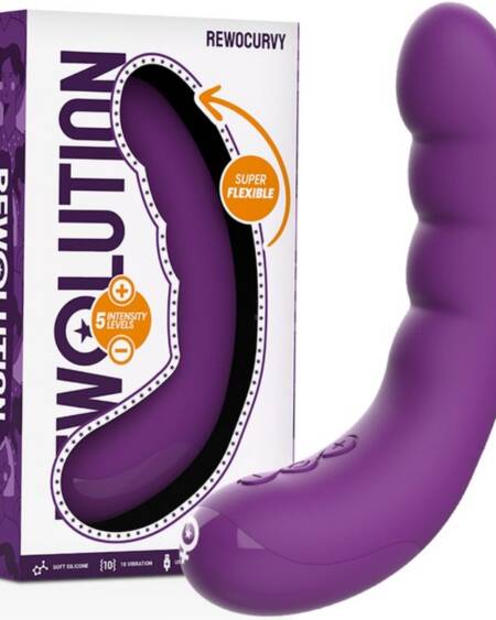 REWOLUTION - REWOCURVY WIEDERAUFLADBARER, FLEXIBLER VIBRATOR