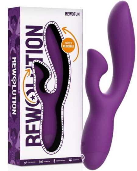 REWOLUTION - REWOFUN FLEXIBLER VIBRATOR MIT KANINCHEN