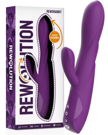 REWOLUTION - REWORABBIT FLEXIBLER VIBRATOR MIT KANINCHEN