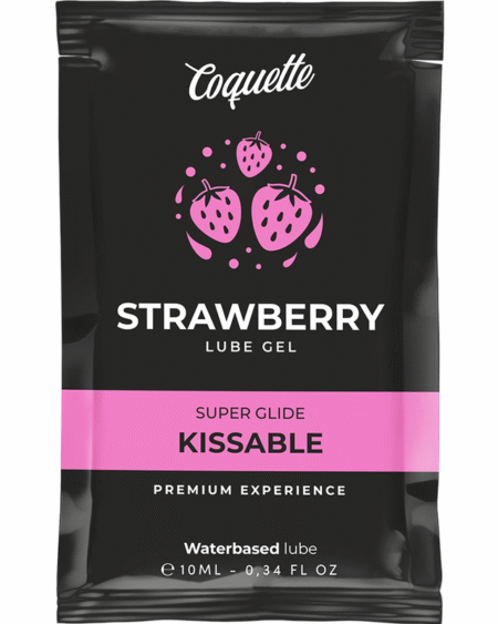 COQUETTE CHIC DESIRE - KUSSBARES SCHMIERMITTEL AUF ERDBEERWASSERBASIS TASCHE 10 ML