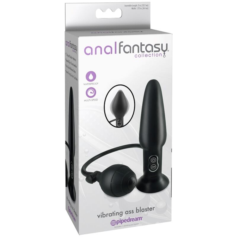 ANAL FANTASY - PLUG AUFBLASBARER VIBRATOR – Bild 3