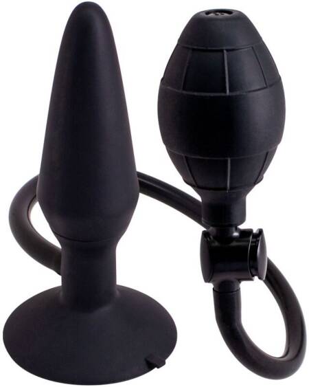 SEVEN CREATIONS - AUFBLASBARER ANALPLUG GRÖSSE M