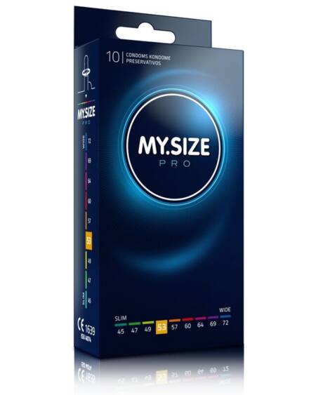 MY SIZE - PRO KONDOME 53 MM 10 EINHEITEN