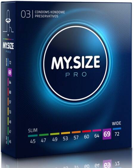 MY SIZE - PRO KONDOME 69 MM 3 EINHEITEN