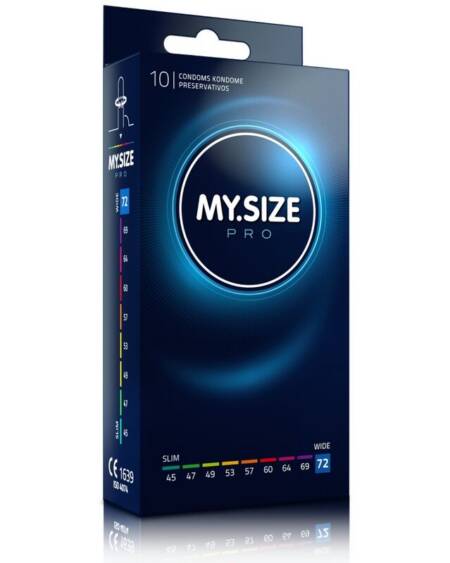 MY SIZE - PRO KONDOME 72 MM 10 EINHEITEN