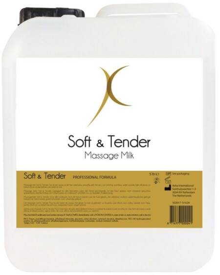 SOFT AND TENDER - WEICHE UND ZARTE MASSAGEMILCH 5000 ML