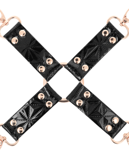 BEGME - BLACK EDITION VEGANE LEDER-HOG-KRAWATTE