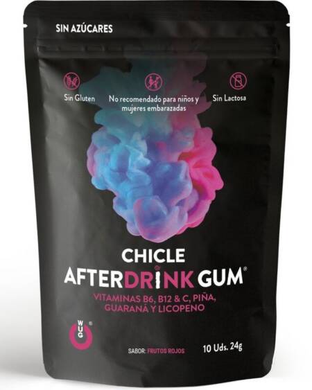 WUG GUM - AFTER DRINK HANGOVER 10 UNITS