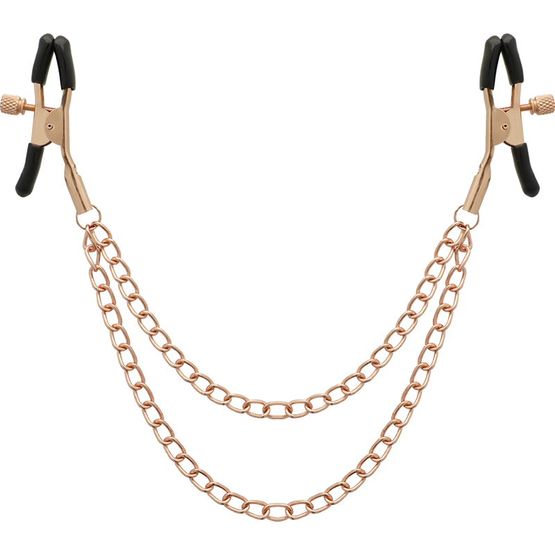 COQUETTE CHIC DESIRE - FANTASY-NIPPELCLIPS AUS METALL MIT KETTE – Bild 4