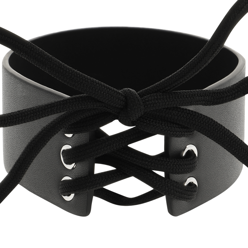 COQUETTE CHIC DESIRE - VEGANES LEDER-HALSBAND – Bild 3
