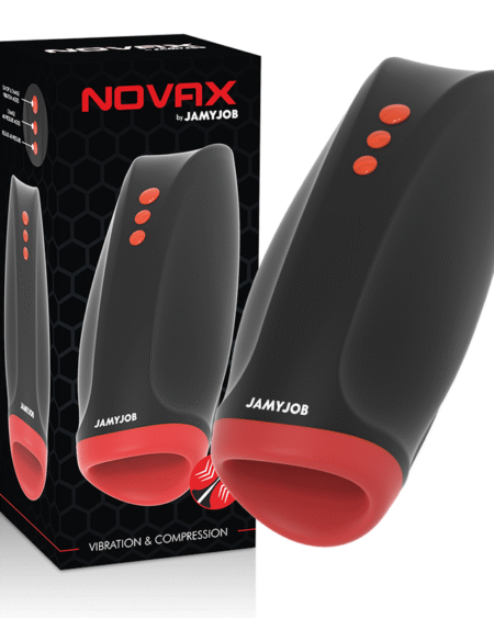 JAMYJOB - NOVAX MASTURBATOR MIT VIBRATION UND KOMPRESSION