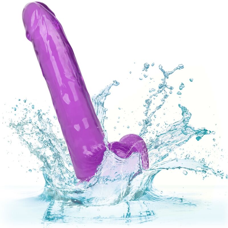 CALEXOTICS - GRÖSSE KÖNIGIN-DILDO LILA 20.3 CM – Bild 6