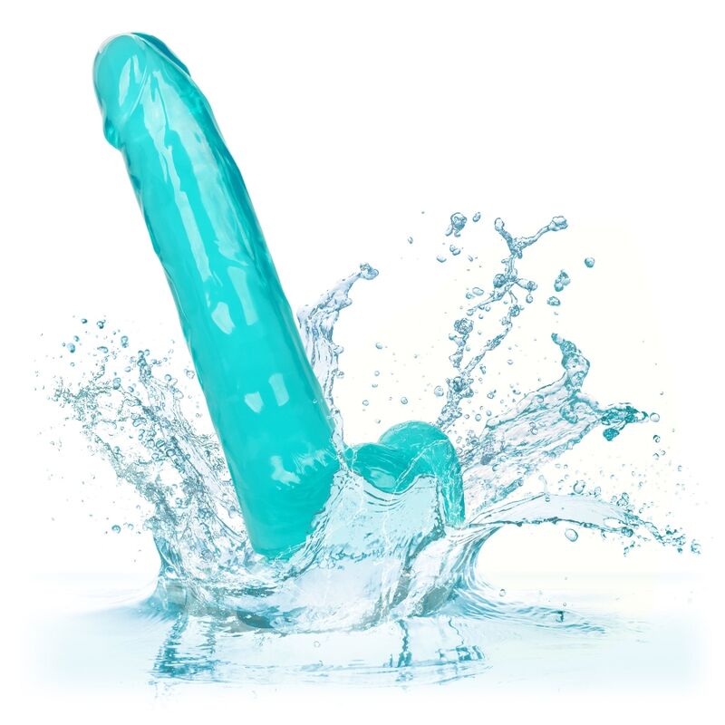 CALEXOTICS - GRÖSSE KÖNIGIN-DILDO BLAU 20.3 CM – Bild 5