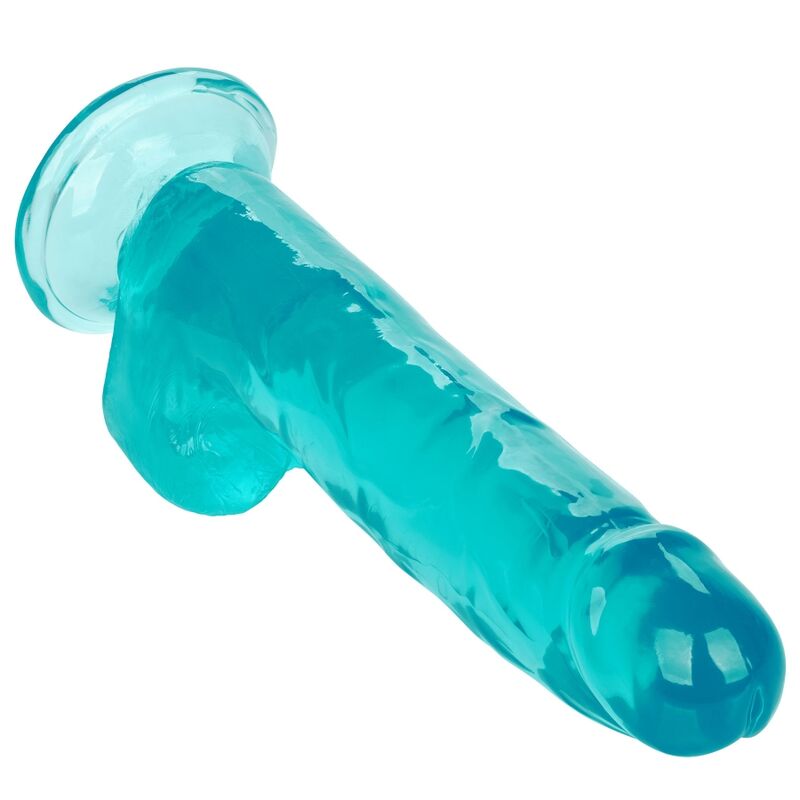CALEXOTICS - GRÖSSE KÖNIGIN-DILDO BLAU 20.3 CM – Bild 4