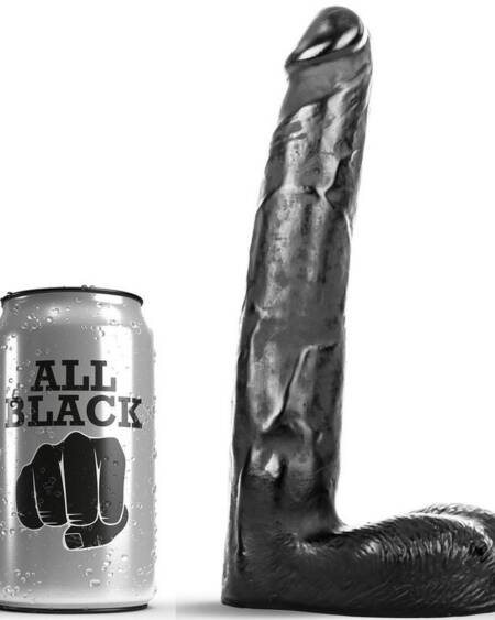 ALL BLACK - REALISTISCHER DILDO 21 CM