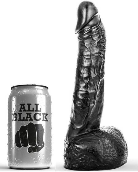 ALL BLACK - FISTING DILDO 20 CM