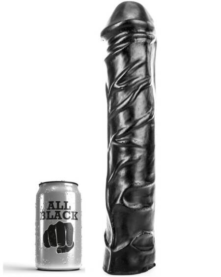 ALL BLACK - RIESIGER SOFT-FISTING-DILDO 32 CM