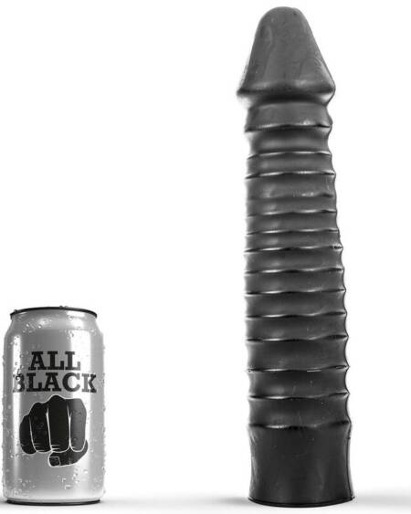ALL BLACK - DILDO 26 CM