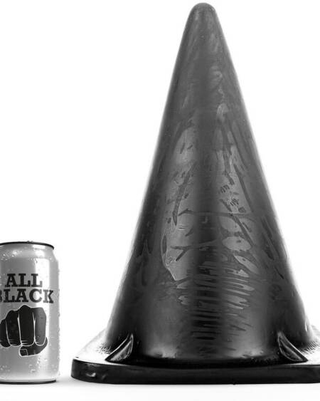 ALL BLACK - DREIECKIGER STECKER 30 CM