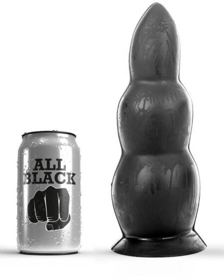 ALL BLACK - ANALPLUG 23 CM