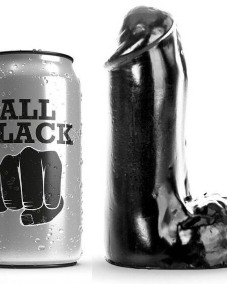 ALL BLACK - REALISTISCHER DILDO 13 CM
