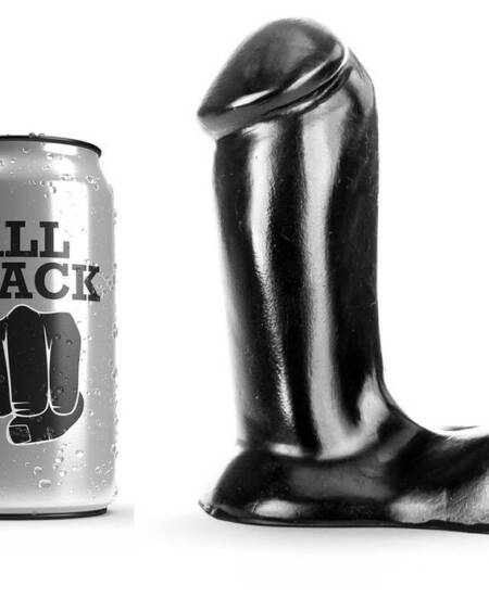 ALL BLACK - REALISTISCHER DILDO 14 CM