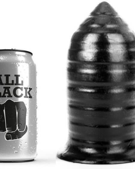 ALL BLACK - ANALPLUG 16 CM
