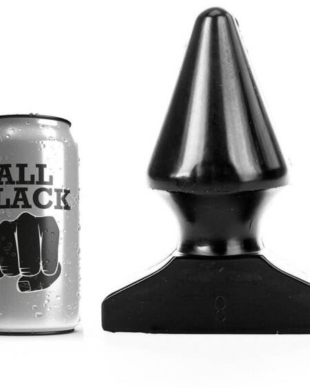 ALL BLACK - ANALPLUG 17 CM