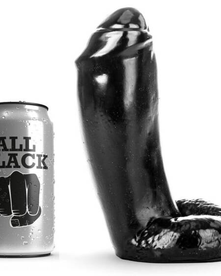 ALL BLACK - REALISTISCHER DILDO 18 CM