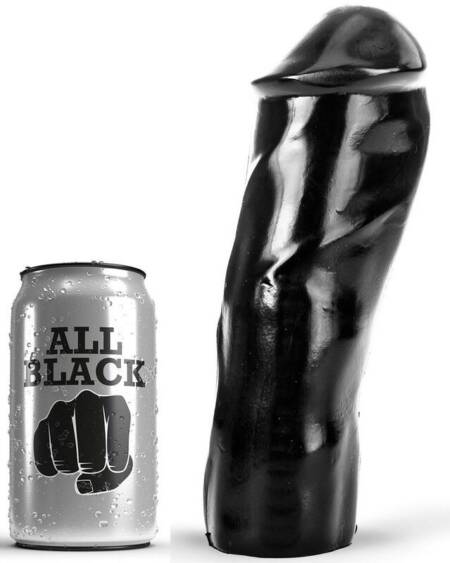 ALL BLACK - REALISTISCHER DILDO 20 CM