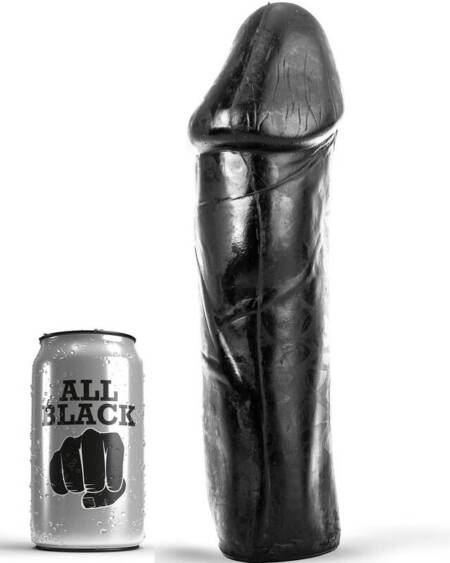 ALL BLACK - DONG 28 CM OHNE HODEN