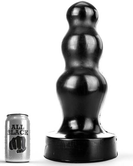 ALL BLACK - GROßER STECKER 38 CM