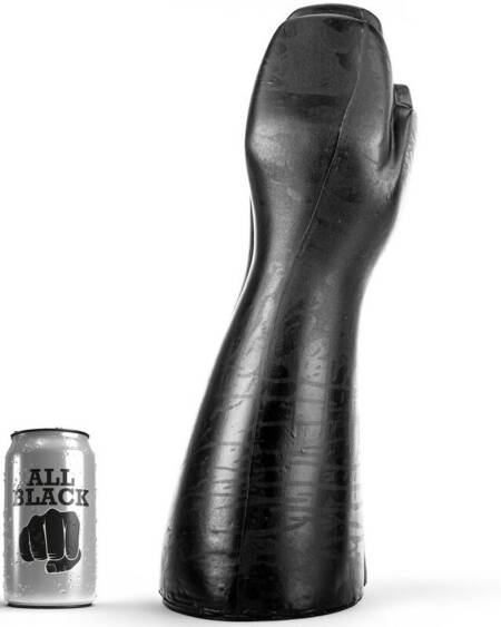 ALL BLACK - DILDO-FISTING 39 CM