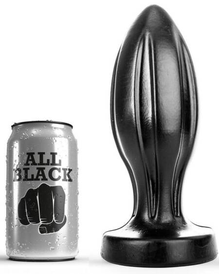 ALL BLACK - ANALPLUG 21 CM