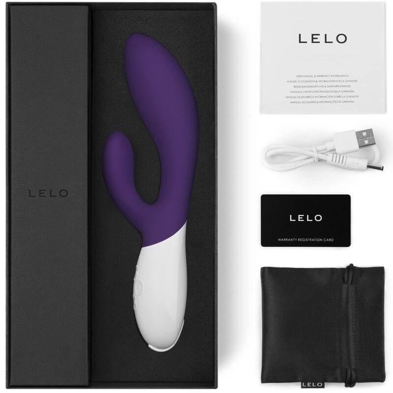 LELO - INA WAVE 2 VBRADOR LUXUS-SPEZIALUHR LILA – Bild 3
