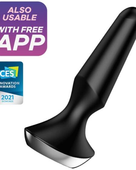 SATISFYER - PLUG ILICIOUS 2 PLUG VIBRATOR SCHWARZ