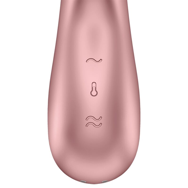 SATISFYER - HOT LOVER VIBRATOR ROSE & BEIGE – Bild 3