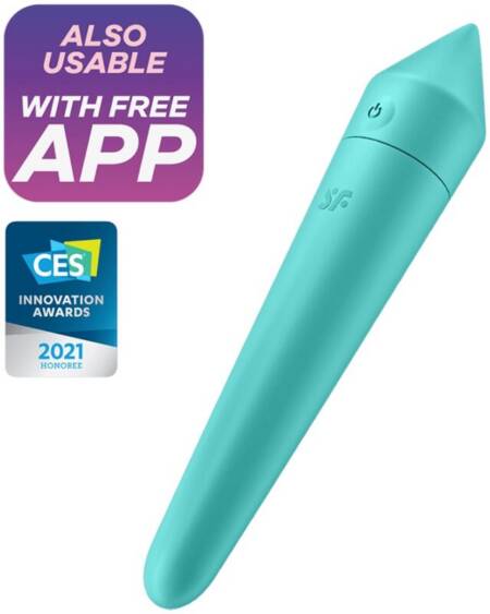 SATISFYER - ULTRA POWER BULLET 8 TÜRKIS