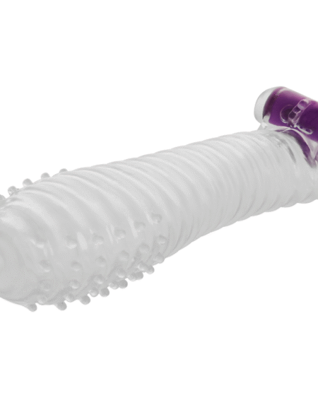 OHMAMA - STRUKTURIERTE PENISHÜLLE MIT VIBRIERENDER KUGEL