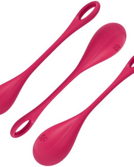 SATISFYER - YONI POWER 1 TRAININGSSET ROT