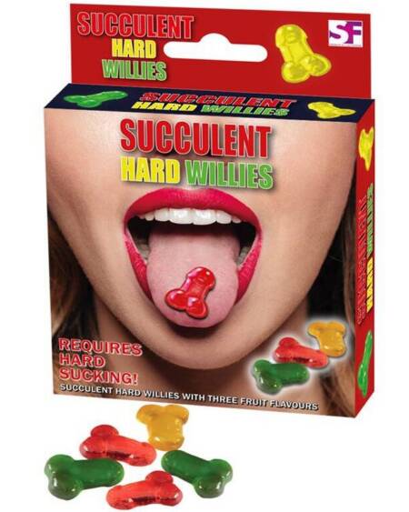 SPENCER & FLEETWOOD - HARTE PENIS-SÜSSIGKEITEN, DREI GESCHMACKSRICHTUNGEN